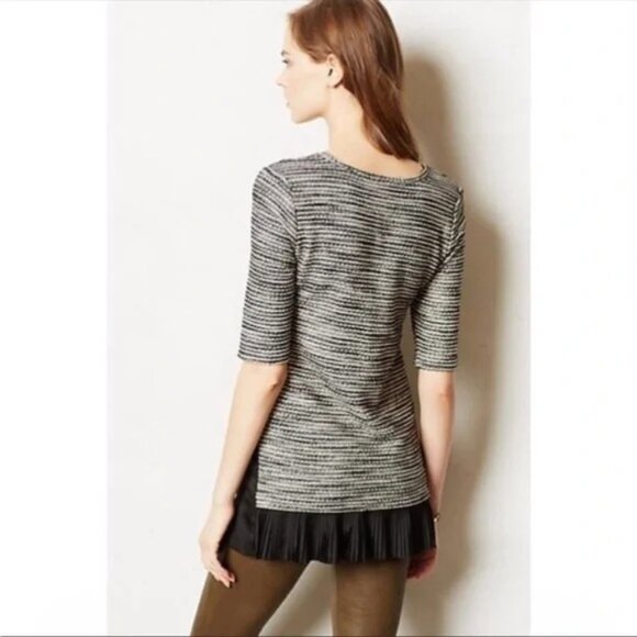 Anthropologie Clu + Willoughby Inkstick Tunic Top, Small - Picture 3 of 13